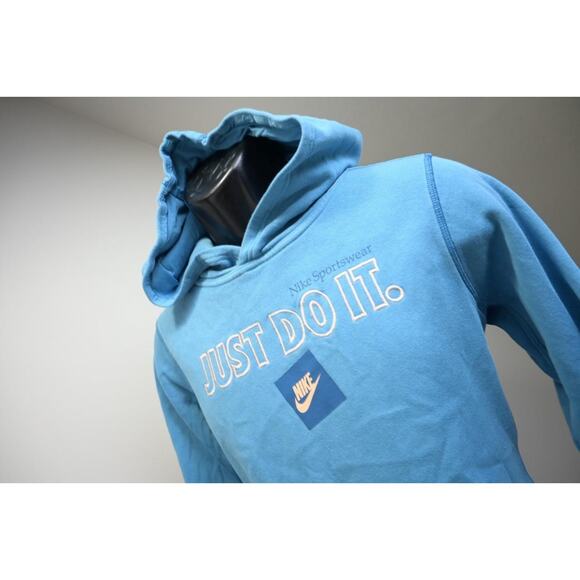Nike Hoodie Just Do It Athletic Cotton Blend Jogger Atheltic Girls Sz XL - Picture 1 of 8